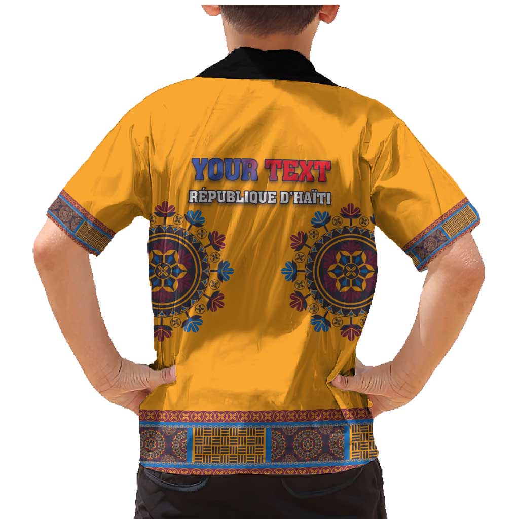 Personalized Haiti Dashiki Family Matching Mermaid Dress and Hawaiian Shirt - Wonder Print Shop