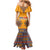 Personalized Haiti Dashiki Family Matching Mermaid Dress and Hawaiian Shirt - Wonder Print Shop