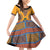 Personalized Haiti Dashiki Family Matching Off Shoulder Short Dress and Hawaiian Shirt - Wonder Print Shop