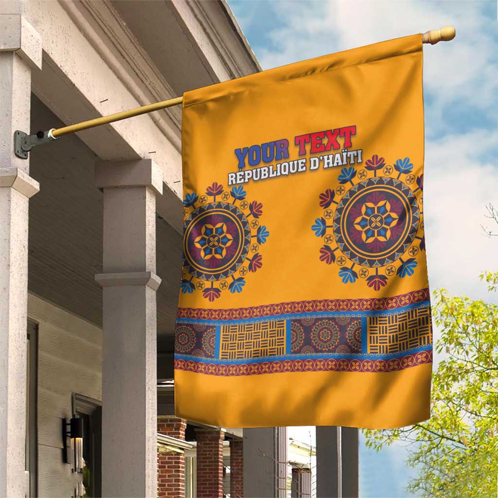 Personalized Haiti Dashiki Garden Flag - Wonder Print Shop