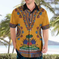Personalized Haiti Dashiki Hawaiian Shirt - Wonder Print Shop