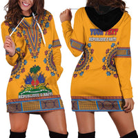 Personalized Haiti Dashiki Hoodie Dress - Wonder Print Shop
