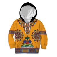 Personalized Haiti Dashiki Kid Hoodie - Wonder Print Shop