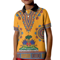 Personalized Haiti Dashiki Kid Polo Shirt - Wonder Print Shop