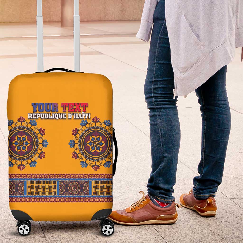 Personalized Haiti Dashiki Luggage Cover - Wonder Print Shop