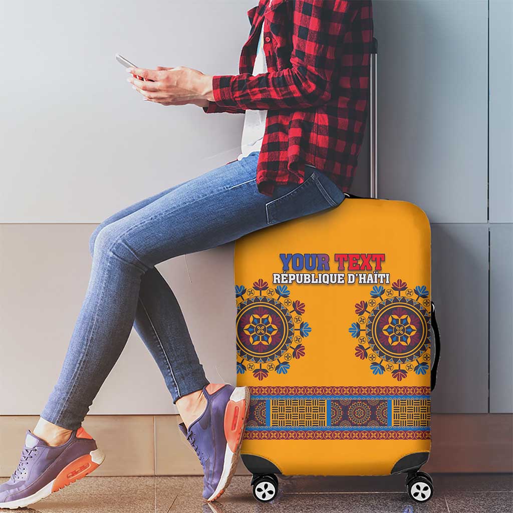 Personalized Haiti Dashiki Luggage Cover - Wonder Print Shop