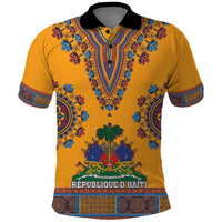 Personalized Haiti Dashiki Polo Shirt - Wonder Print Shop
