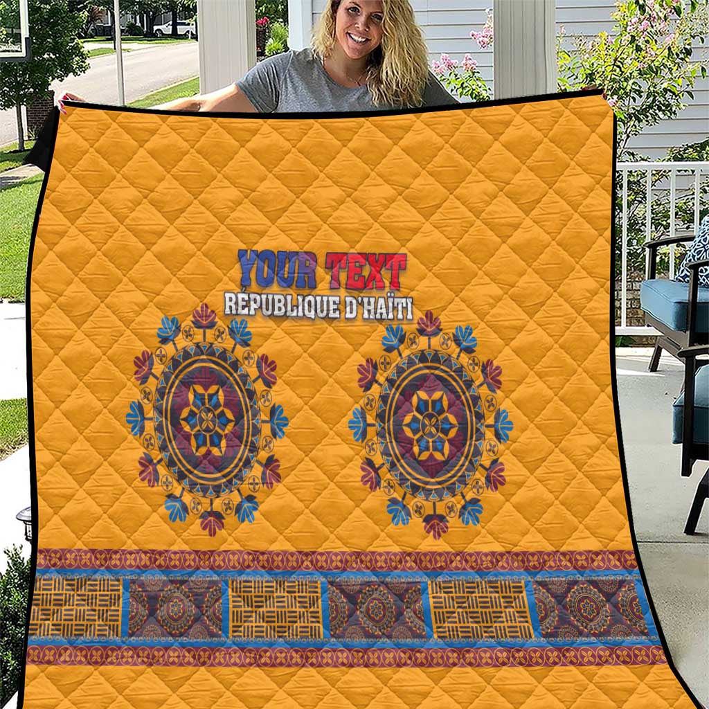 Personalized Haiti Dashiki Quilt - Wonder Print Shop