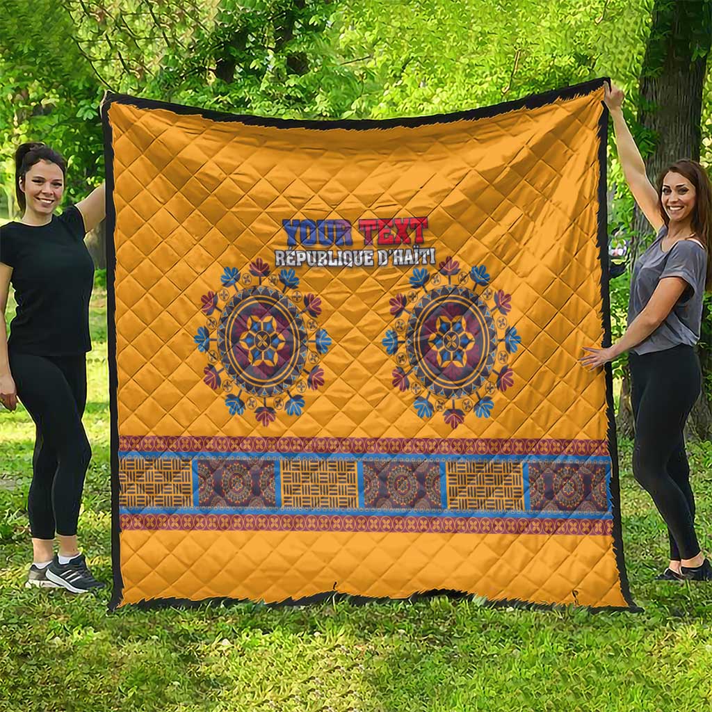 Personalized Haiti Dashiki Quilt - Wonder Print Shop