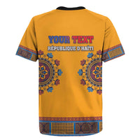 Personalized Haiti Dashiki Rugby Jersey - Wonder Print Shop