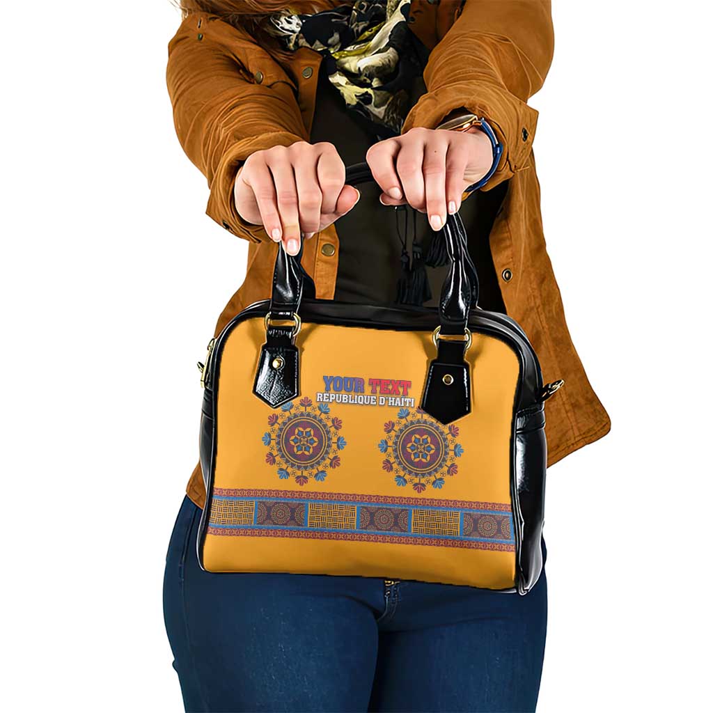 Personalized Haiti Dashiki Shoulder Handbag