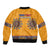 Personalized Haiti Dashiki Sleeve Zip Bomber Jacket - Wonder Print Shop