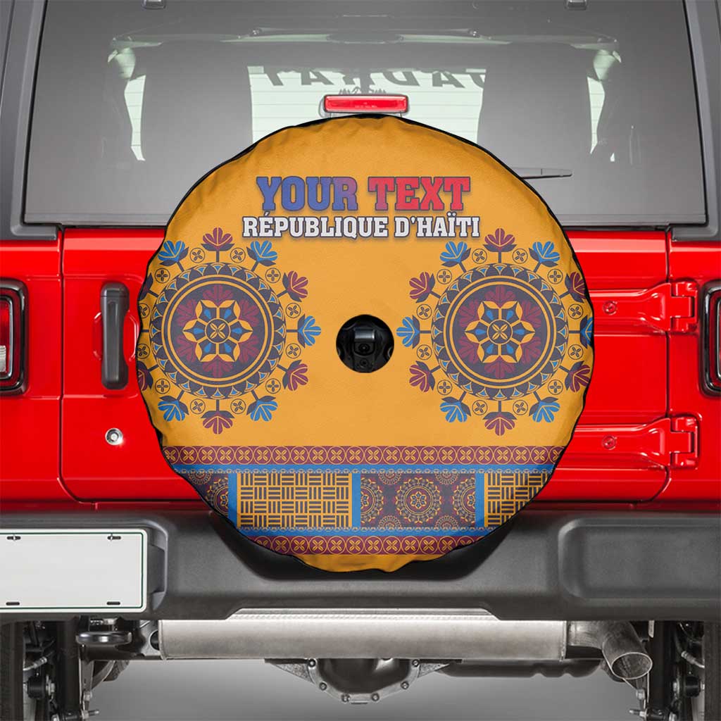Personalized Haiti Dashiki Spare Tire Cover - Wonder Print Shop