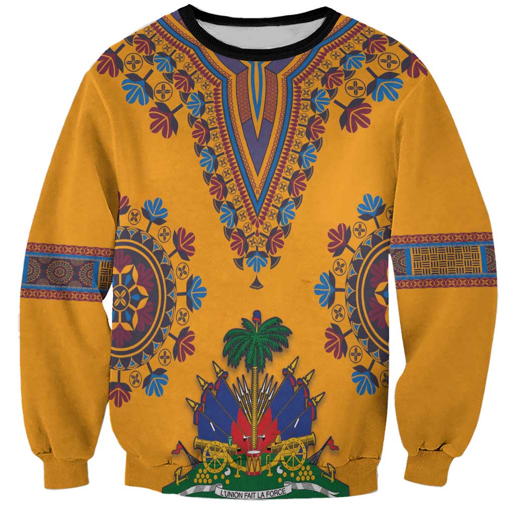 Personalized Haiti Dashiki Sweatshirt - Wonder Print Shop