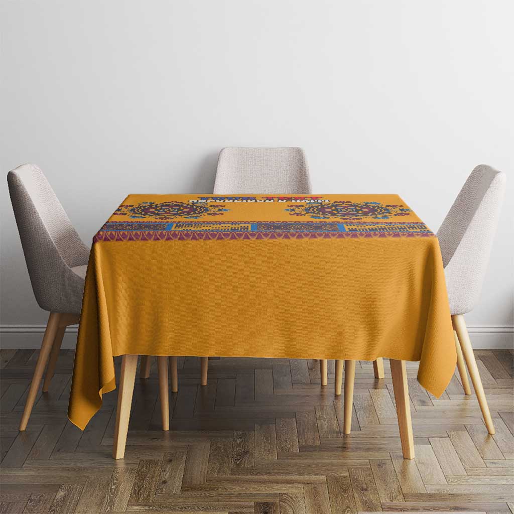 Personalized Haiti Dashiki Tablecloth - Wonder Print Shop