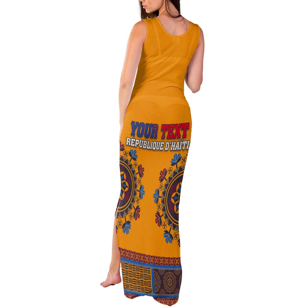 Personalized Haiti Dashiki Tank Maxi Dress - Wonder Print Shop