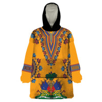 Personalized Haiti Dashiki Wearable Blanket Hoodie - Wonder Print Shop