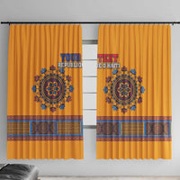 Personalized Haiti Dashiki Window Curtain - Wonder Print Shop