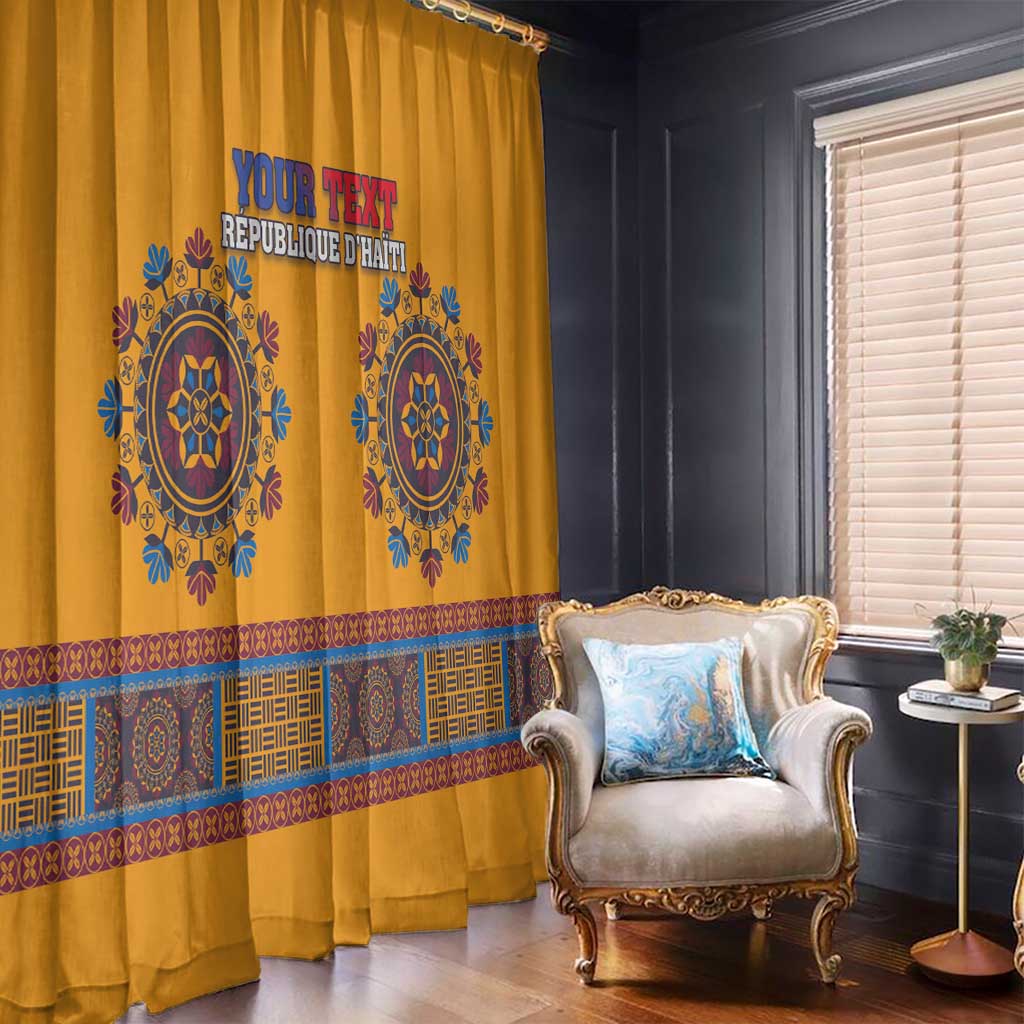 Personalized Haiti Dashiki Window Curtain - Wonder Print Shop