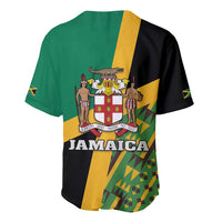 Jamaica Lion Rastafarian Baseball Jersey With Kente Pattern - Wonder Print Shop