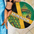 Jamaica Lion Rastafarian Beach Blanket With Kente Pattern - Wonder Print Shop