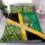 Jamaica Lion Rastafarian Bedding Set With Kente Pattern - Wonder Print Shop