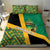 Jamaica Lion Rastafarian Bedding Set With Kente Pattern - Wonder Print Shop