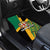Jamaica Lion Rastafarian Car Mats With Kente Pattern - Wonder Print Shop
