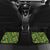 Jamaica Lion Rastafarian Car Mats With Kente Pattern - Wonder Print Shop