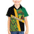 Jamaica Lion Rastafarian Family Matching Mermaid Dress and Hawaiian Shirt With Kente Pattern - Wonder Print Shop