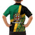 Jamaica Lion Rastafarian Family Matching Off Shoulder Maxi Dress and Hawaiian Shirt With Kente Pattern - Wonder Print Shop