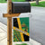 Jamaica Lion Rastafarian Garden Flag With Kente Pattern - Wonder Print Shop
