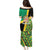 Jamaica Lion Rastafarian Puletasi With Kente Pattern - Wonder Print Shop