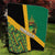 Jamaica Lion Rastafarian Quilt With Kente Pattern - Wonder Print Shop