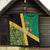 Jamaica Lion Rastafarian Quilt With Kente Pattern - Wonder Print Shop