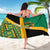Jamaica Lion Rastafarian Sarong With Kente Pattern - Wonder Print Shop