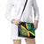Jamaica Lion Rastafarian Shoulder Handbag With Kente Pattern
