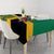 Jamaica Lion Rastafarian Tablecloth With Kente Pattern - Wonder Print Shop
