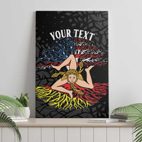 Personalized Sicilian Roots American Heritage Month Canvas Wall Art - Wonder Print Shop