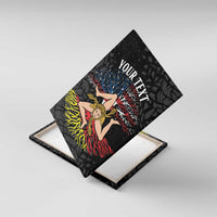 Personalized Sicilian Roots American Heritage Month Canvas Wall Art - Wonder Print Shop