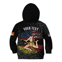 Personalized Sicilian Roots American Heritage Month Kid Hoodie - Wonder Print Shop