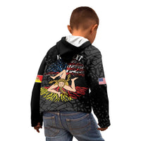 Personalized Sicilian Roots American Heritage Month Kid Hoodie - Wonder Print Shop