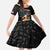 Personalized Sicilian Roots American Heritage Month Kid Short Sleeve Dress - Wonder Print Shop