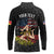 Personalized Sicilian Roots American Heritage Month Long Sleeve Polo Shirt - Wonder Print Shop