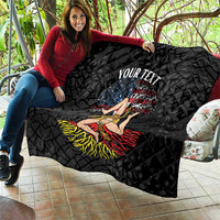 Personalized Sicilian Roots American Heritage Month Quilt - Wonder Print Shop