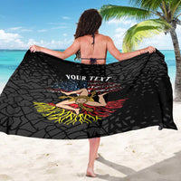 Personalized Sicilian Roots American Heritage Month Sarong - Wonder Print Shop