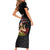 Personalized Sicilian Roots American Heritage Month Short Sleeve Bodycon Dress - Wonder Print Shop