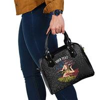 Personalized Sicilian Roots American Heritage Month Shoulder Handbag - Wonder Print Shop
