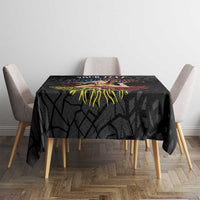 Personalized Sicilian Roots American Heritage Month Tablecloth - Wonder Print Shop