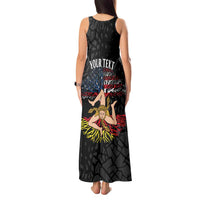 Personalized Sicilian Roots American Heritage Month Tank Maxi Dress - Wonder Print Shop